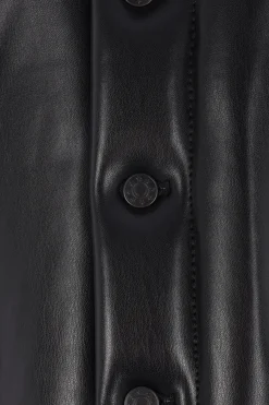 Women MELITTA BAUMEISTER oversized jacket in faux leather