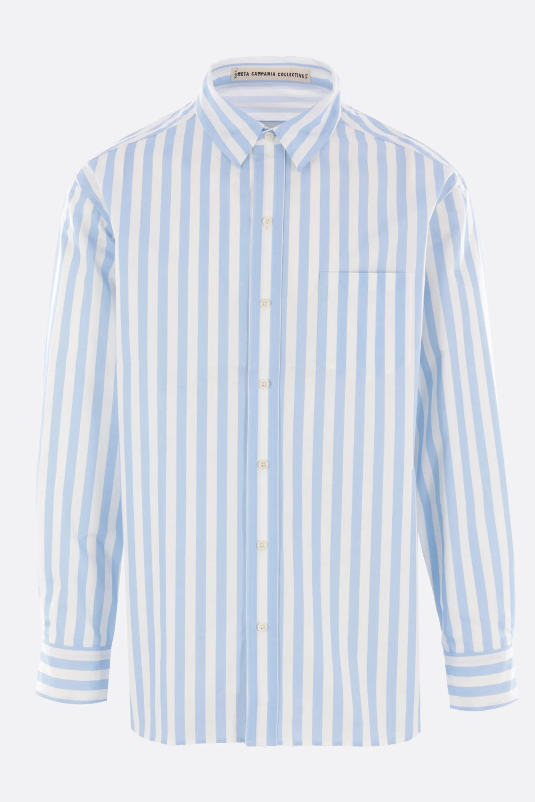 META CAMPANIA COLLECTIVE Pablo shirt in striped poplin