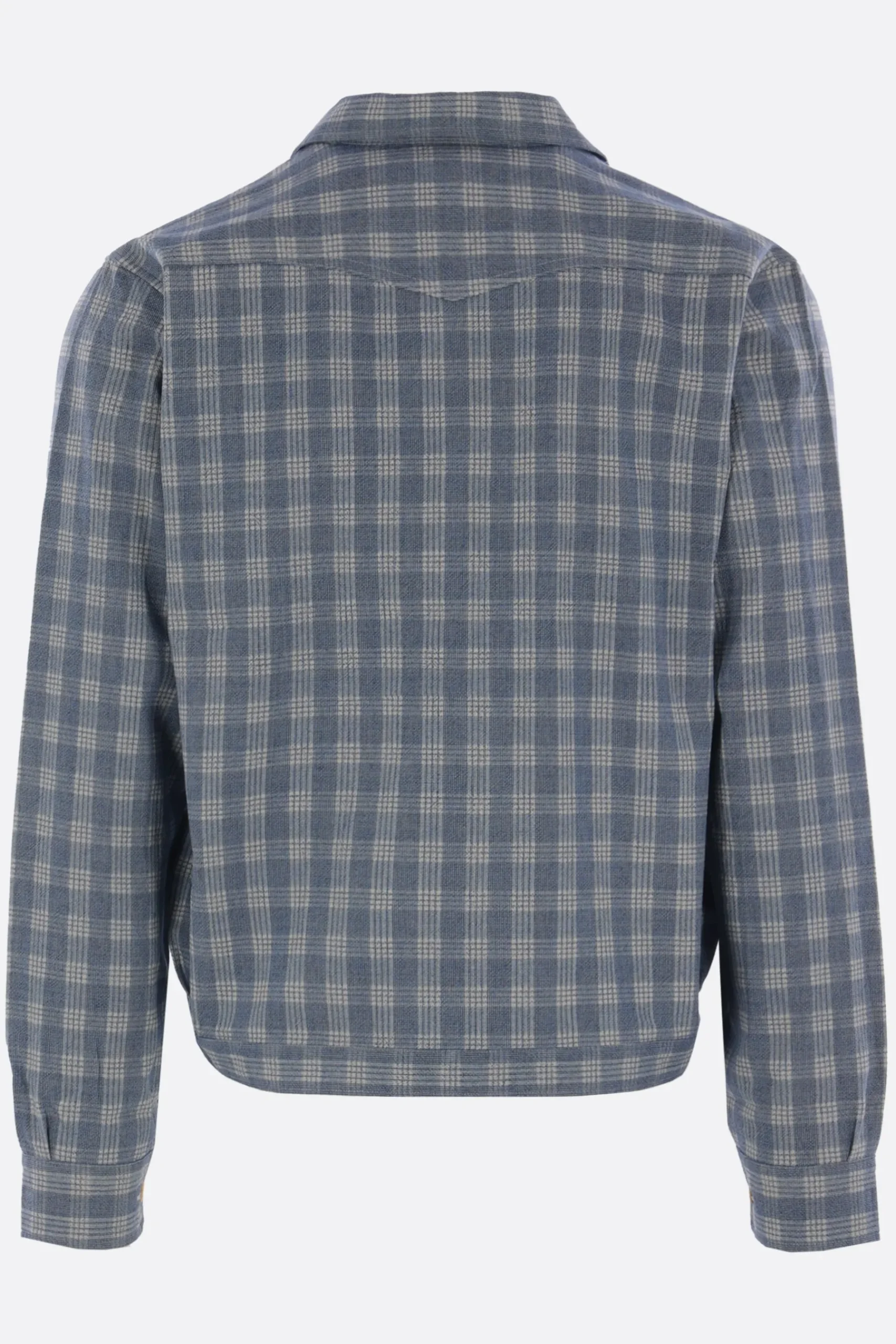 TAIGA TAKAHASHI Palaka overshirt in check cotton