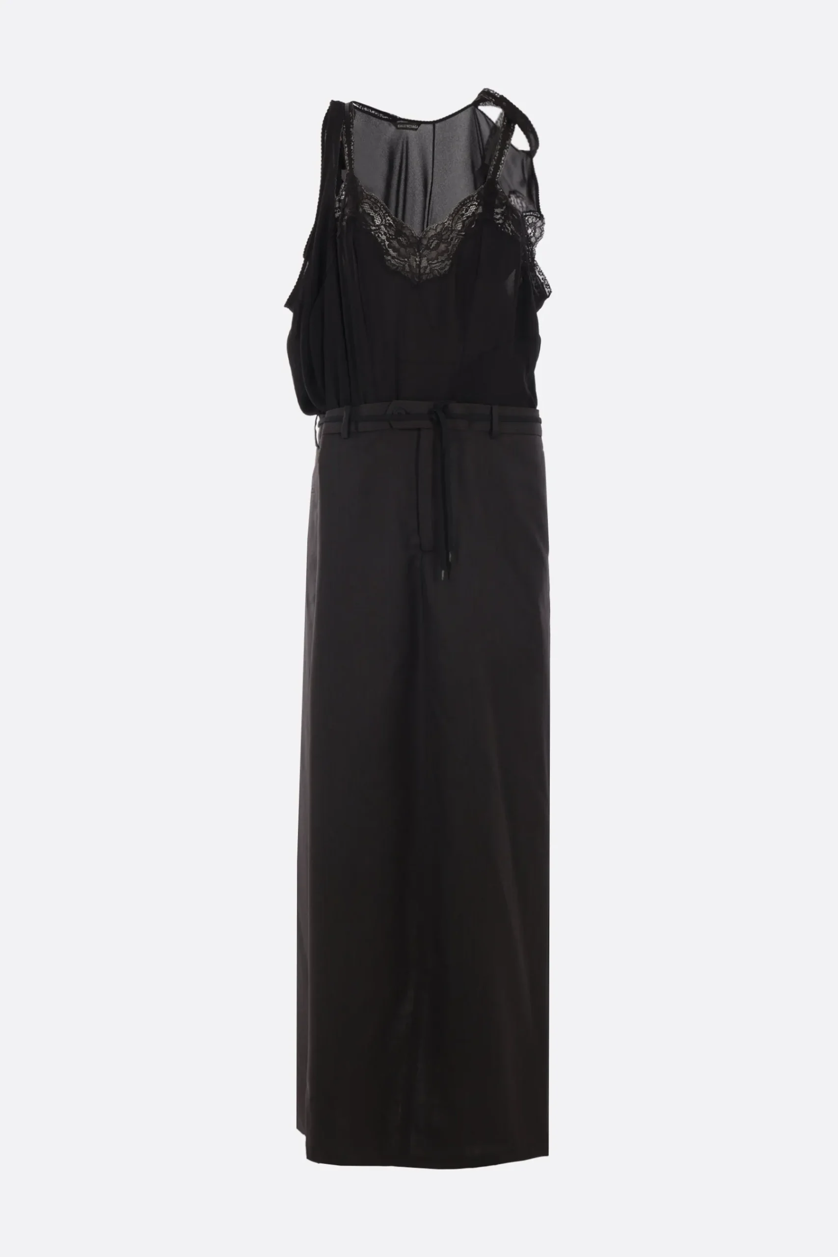 Women BALENCIAGA Patched Slip long dress