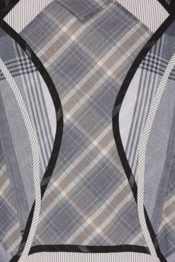 CRAIG GREEN patchwork cotton bowling shirt