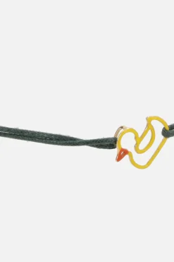 Women ALIITA Patito cord bracelet with enameled pendant