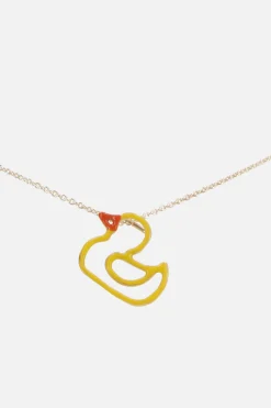 Women ALIITA Patito necklace in enameled gold