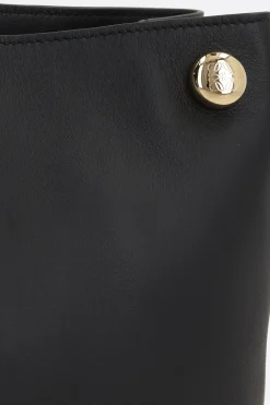 Women LOEWE Pebble crossbody bag in smooth leather
