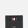 THOM BROWNE Pebble Grain leather card case