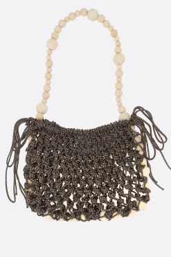 Women NICCOLÒ PASQUALETTI Perla mini nylon cord shoulder bag