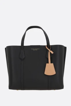 Women TORY BURCH Perry small tote bag in grainy leather