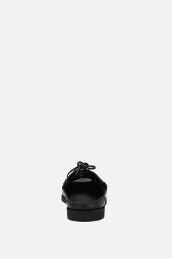 Women PHILEO x TBS flat mules in smooth leather