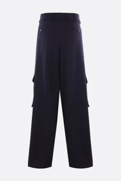 DRIES VAN NOTEN Piers cargo trousers in gabardine