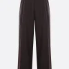 DRIES VAN NOTEN Pilan wide-leg trousers in linen and wool