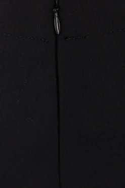Women SACAI pinstriped wool asymmetric miniskirt
