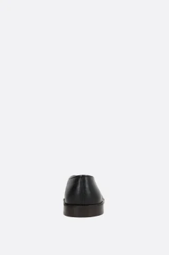 LEMAIRE Piped nappa slippers