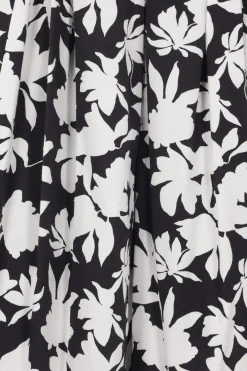 Women COMME DES GARÇONS COMME des GARÇONS piquet circle skirt with floral print