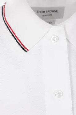 Women THOM BROWNE piquet sleeveless minidress
