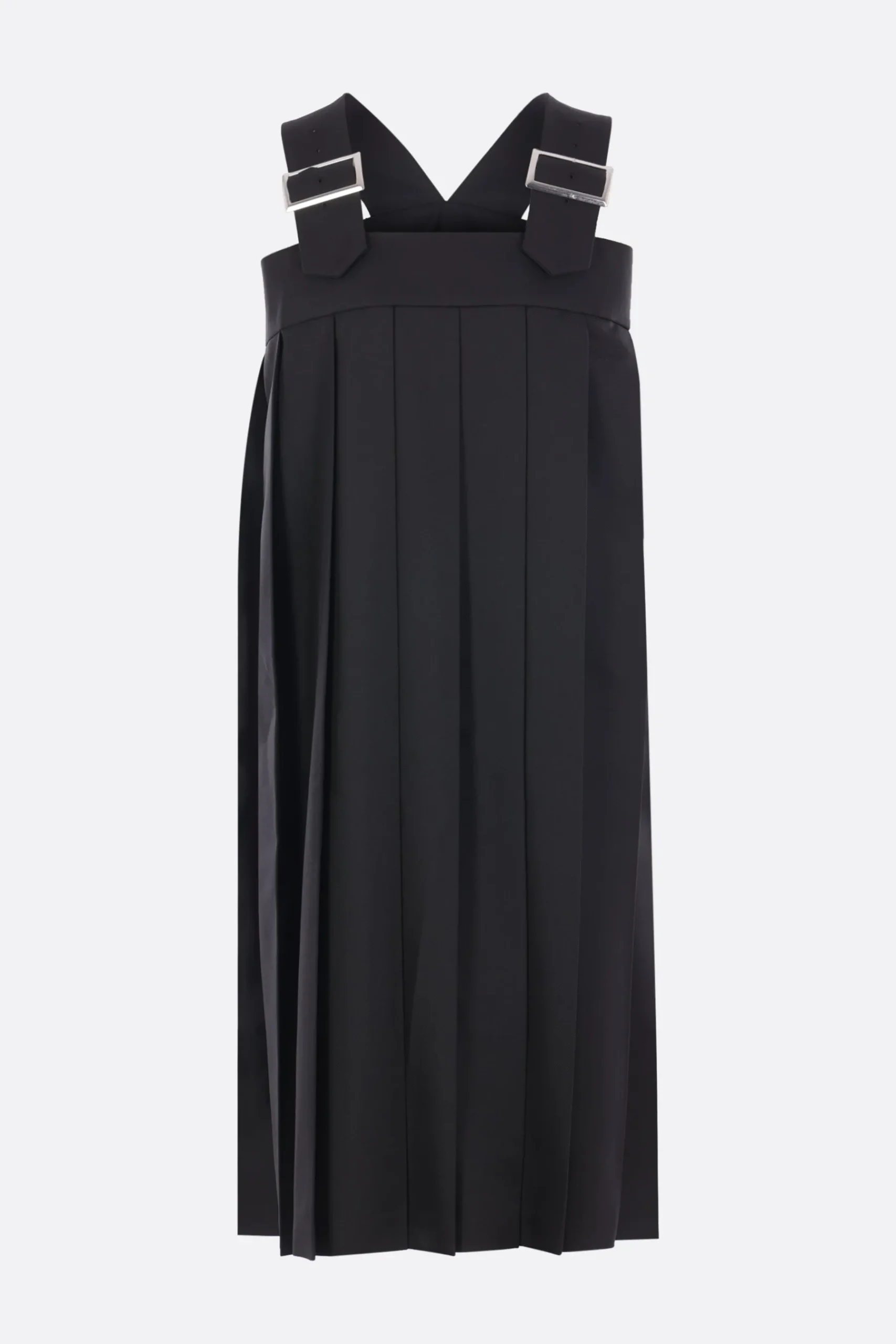 Women COMME DES GARÇONS COMME des GARÇONS pleated drill midi dress