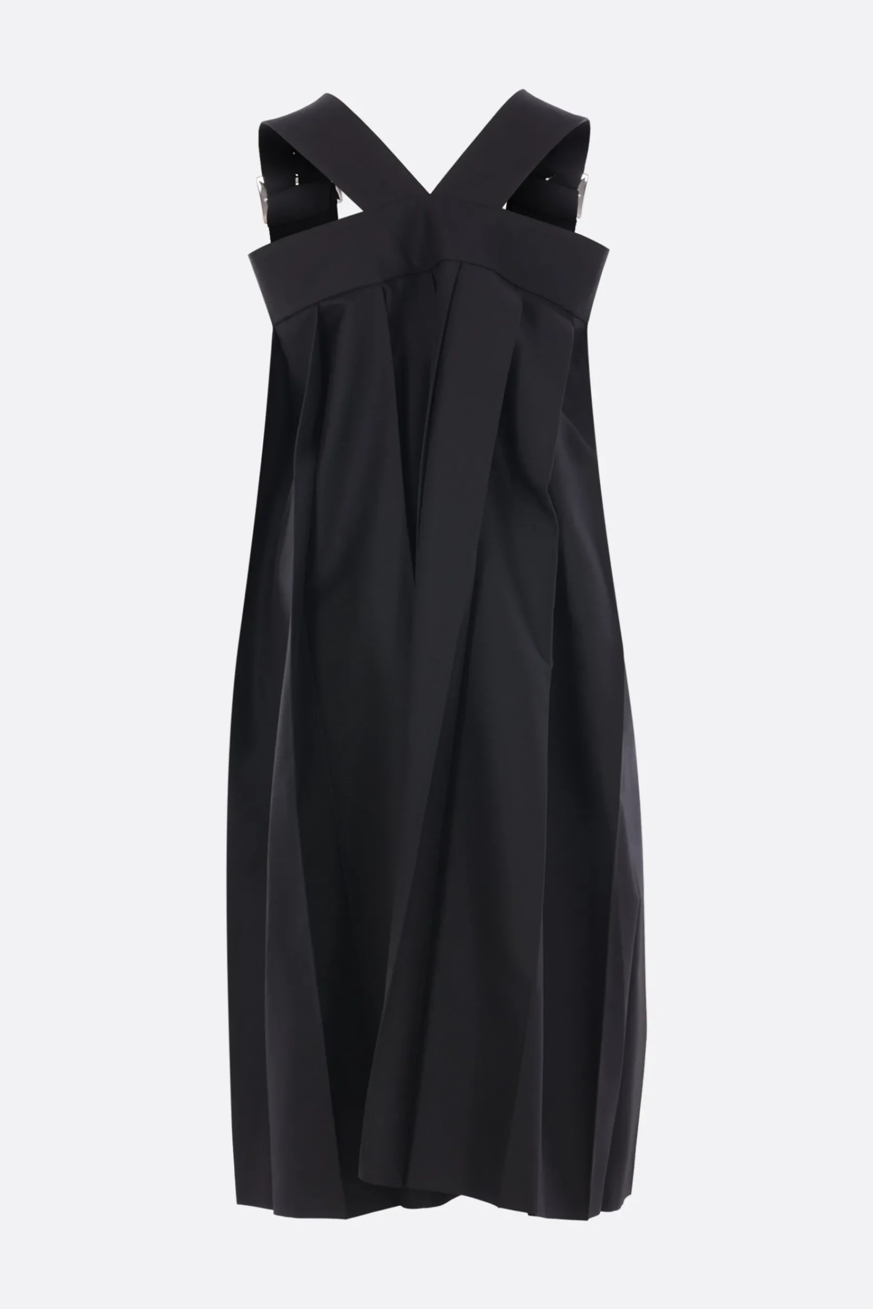 Women COMME DES GARÇONS COMME des GARÇONS pleated drill midi dress