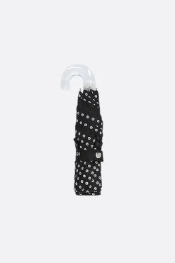 10 CORSO COMO pocket umbrella in nylon with micro circles print