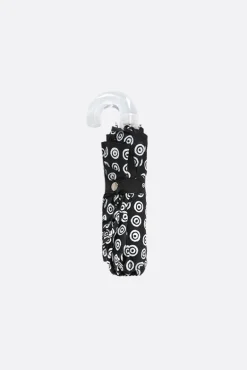 10 CORSO COMO pocket umbrella in nylon with circles print