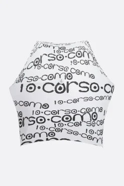 10 CORSO COMO pocket umbrella in nylon with logo print