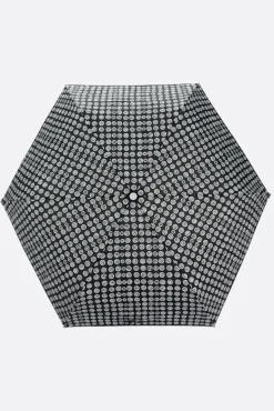 10 CORSO COMO pocket umbrella in nylon with circles print