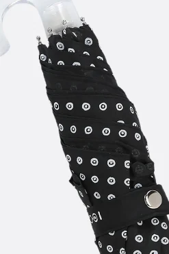 10 CORSO COMO pocket umbrella in nylon with micro circles print