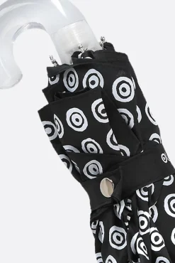10 CORSO COMO pocket umbrella in nylon with circles print