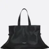 Women MELITTA BAUMEISTER Pointy Weekender tote bag in smooth leather