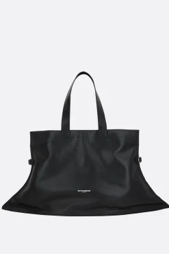 Women MELITTA BAUMEISTER Pointy Weekender tote bag in smooth leather
