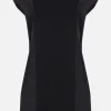 Women SACAI poplin and jersey dress