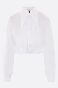 Women NOIR KEI NINOMIYA poplin cropped shirt
