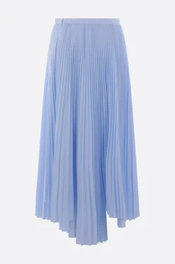 Women PLAN C poplin pleated skirt
