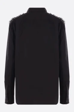 COMME DES GARÇONS HOMME PLUS poplin shirt with frills