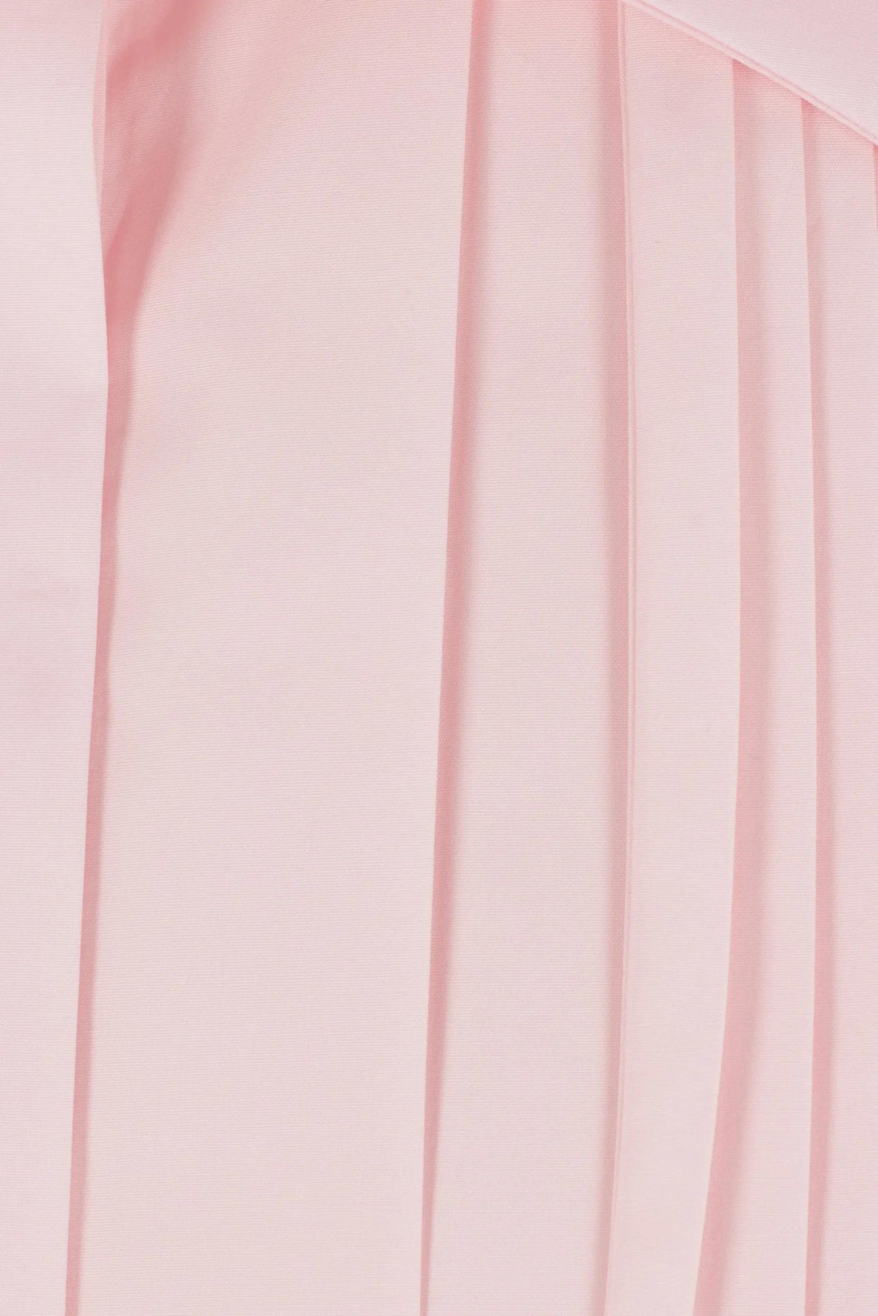 Women LOEWE poplin shirt with pleated neck tie