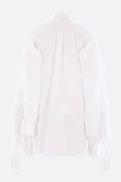 Women COMME DES GARÇONS poplin shirt with triple sleeve