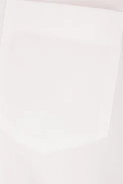 Women SACAI poplin short-sleeve shirt