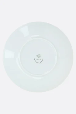 GINORI 1735 X 10 CORSO COMO porcelain flat dinner plate