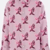 ACNE STUDIOS printed linen shirt