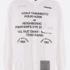 YOHJI YAMAMOTO printed poplin shirt