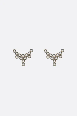 Women YANNIS SERGAKIS Pétale mini 18k earrings
