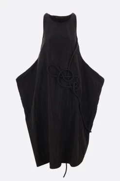 Women MARIA CALDERARA Puppet crinkled taffetà sleeveless dress