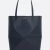 Women LOEWE Puzzle Fold medium tote bag in smooth leather