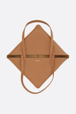 Women LOEWE Puzzle Fold medium tote bag in shiny leather