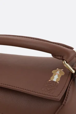 Women LOEWE Puzzle mini Hamster handbag in nappa