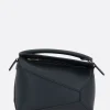 Women LOEWE Puzzle mini handbag in grainy leather