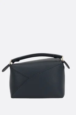 Women LOEWE Puzzle mini handbag in grainy leather