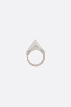 Women RICK OWENS Pyramid brass ring