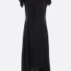 Women Y'S rayon asymmetric dress