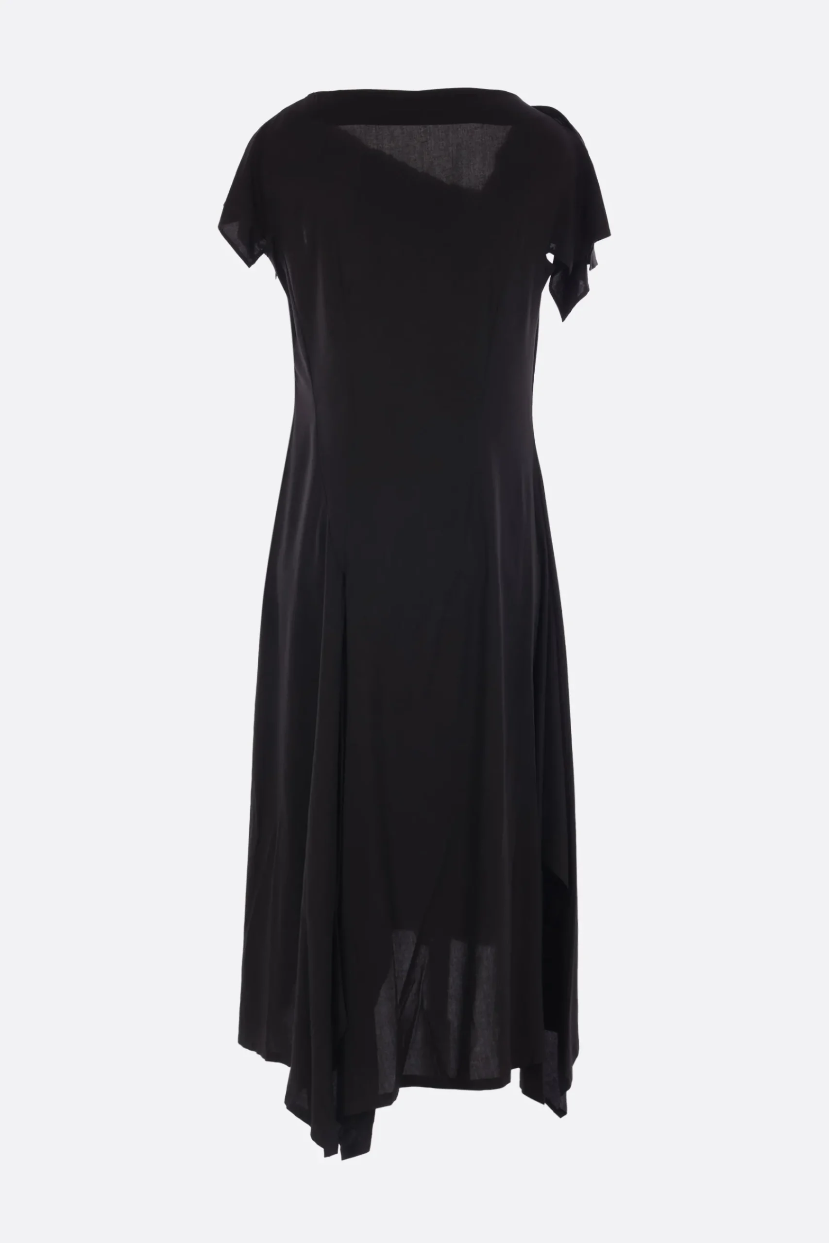 Women Y'S rayon asymmetric dress