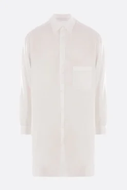 YOHJI YAMAMOTO rayon shirt with slits