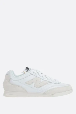 Women JUNYA WATANABE RC42 smooth leather and suede sneakers